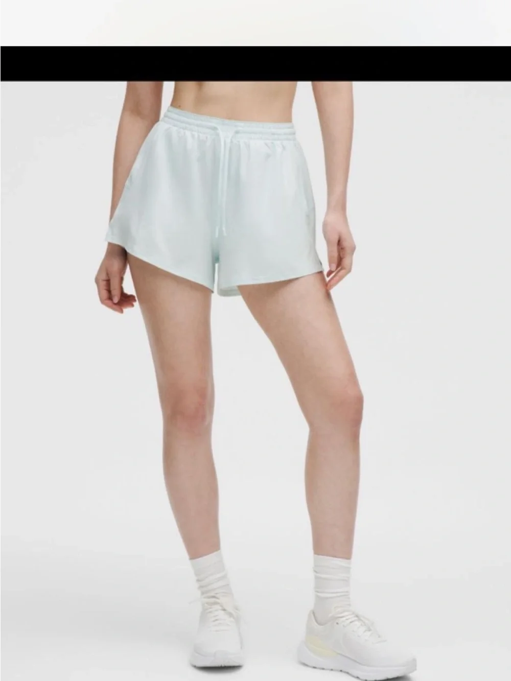 lululemon athletica Pale Mint Athletic Shorts